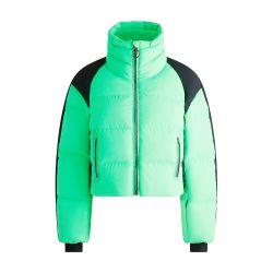 Navy puffer jacket by FUSALP
