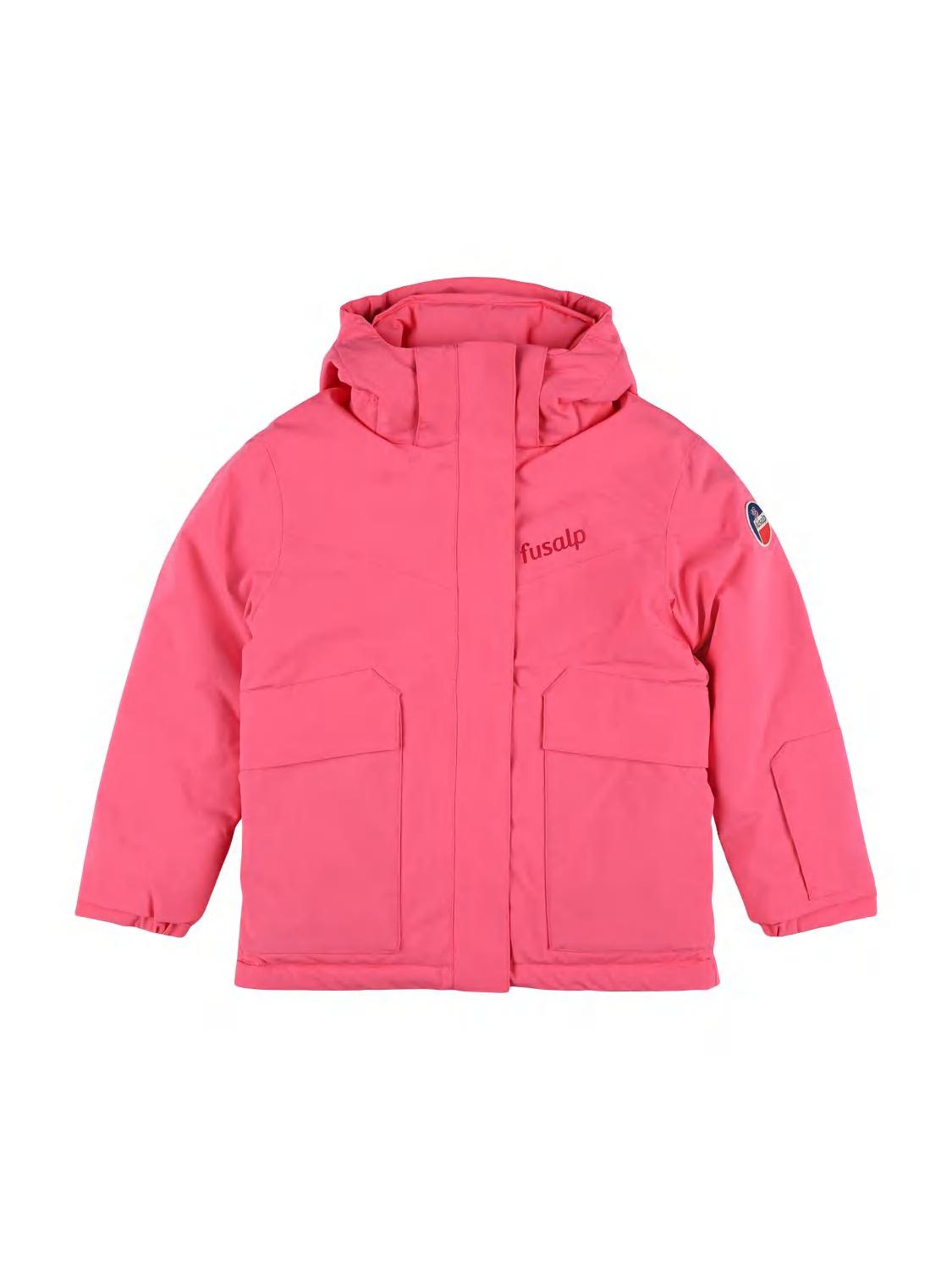 Neptune Hooded Poly Puffer Ski Jacket by FUSALP