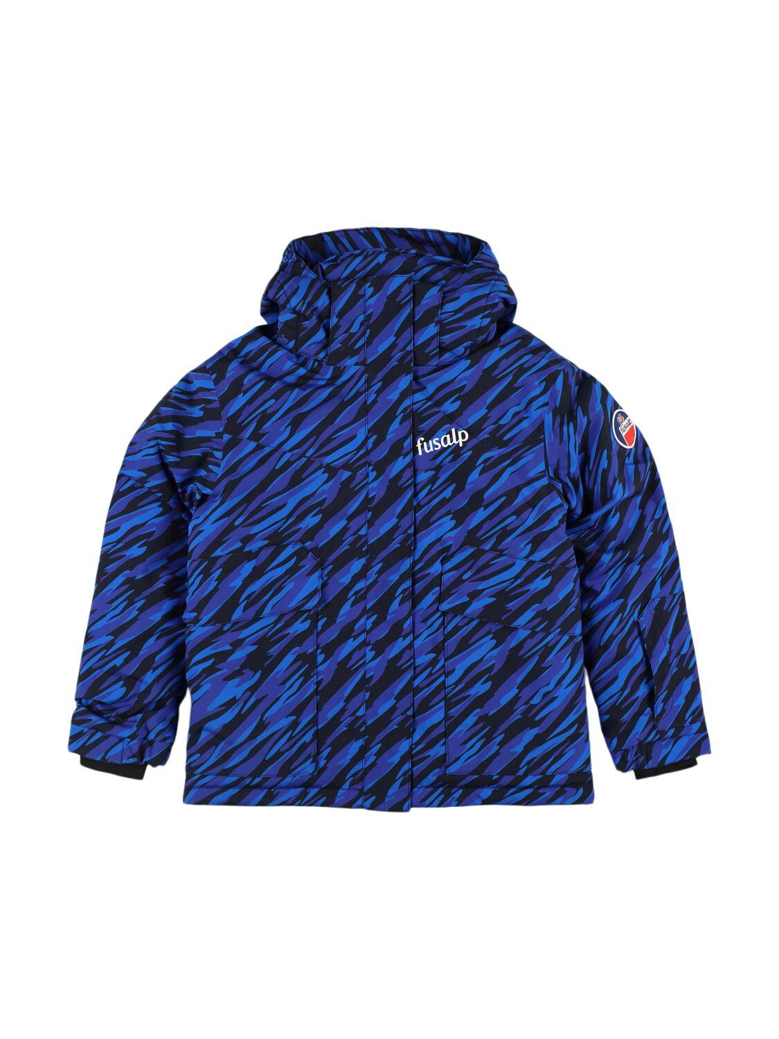 Printed Poly Puffer Ski Jacket by FUSALP