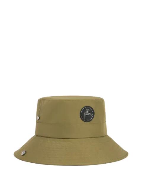 Ranger logo-patch bucket hat by FUSALP