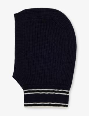 Ribbed Striped Wool Baclava by FUSALP