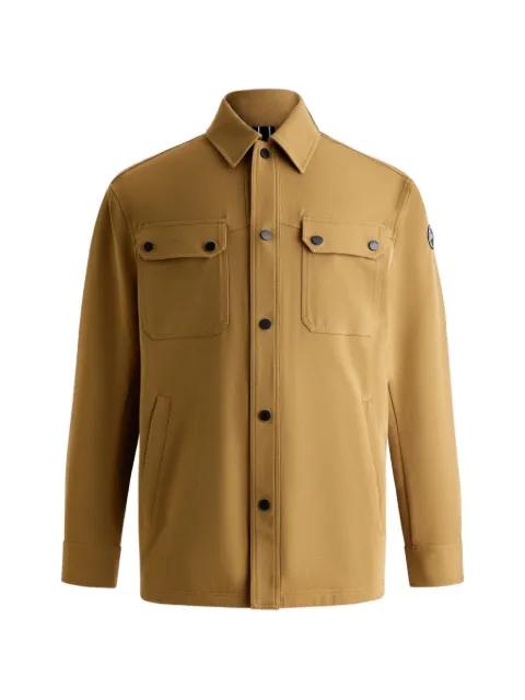 Solandroz button-fatening shirt jacket by FUSALP