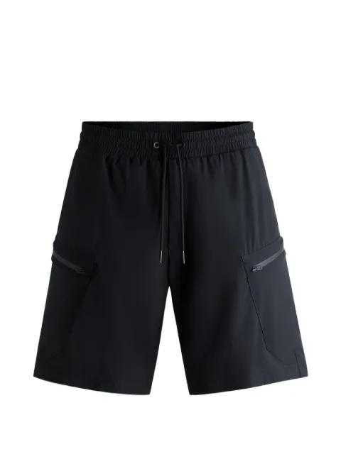 Thilo elasticated-waist cargo shorts by FUSALP