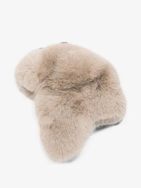 faux-fur ear-flap hat by FUSALP