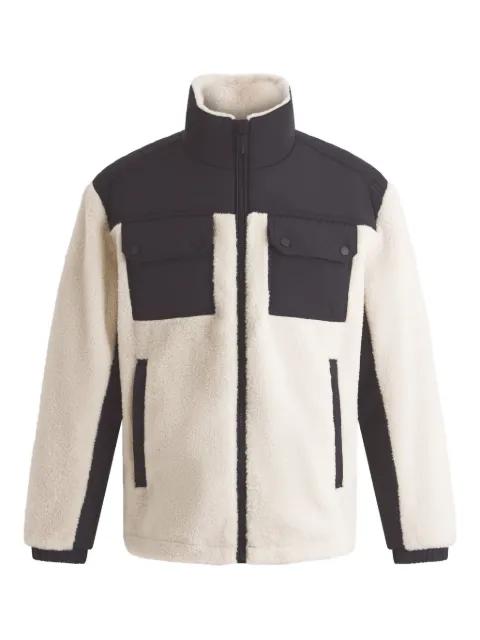 fleece panelled jacket by FUSALP