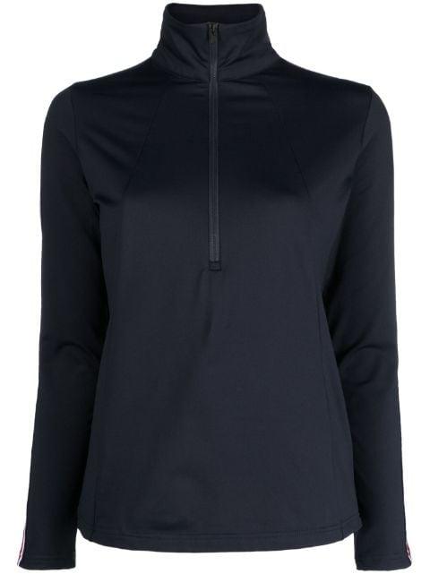 half-zip ski top by FUSALP