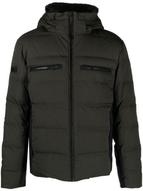 hoodied padded jacket by FUSALP