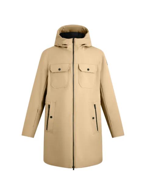 hoodied pocket coat by FUSALP