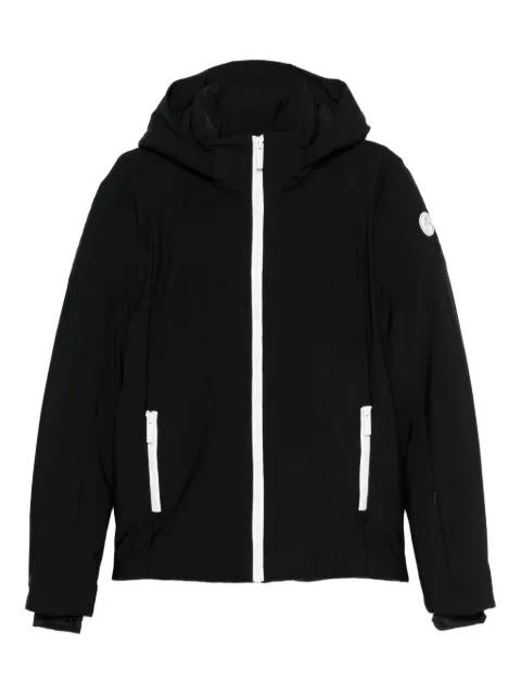 hoodied zip-front ski jacket by FUSALP