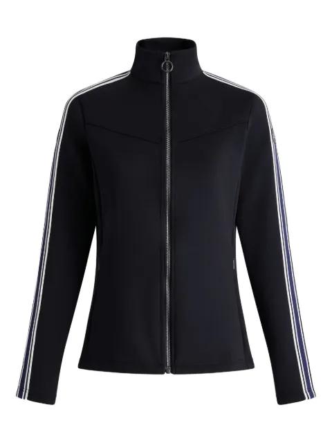 stripe-detail zip-front ski jacket by FUSALP