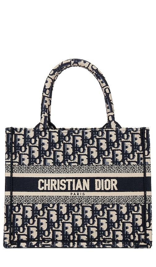 FWRD Renew Dior Book Tote Bag in Black by FWRD RENEW