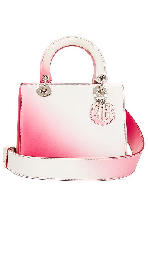 FWRD Renew Dior Lady Dior Handbag in Red by FWRD RENEW