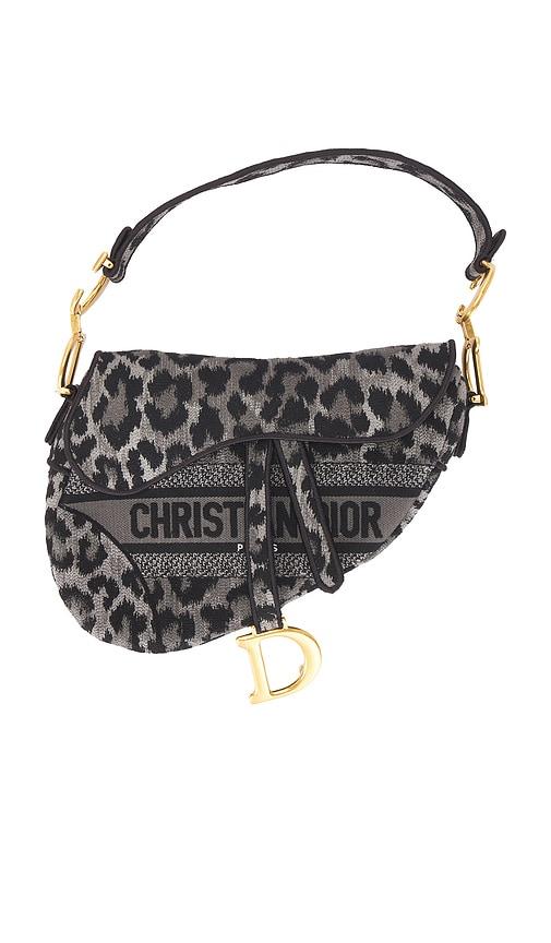 FWRD Renew Dior Saddle Bag in Grey by FWRD RENEW