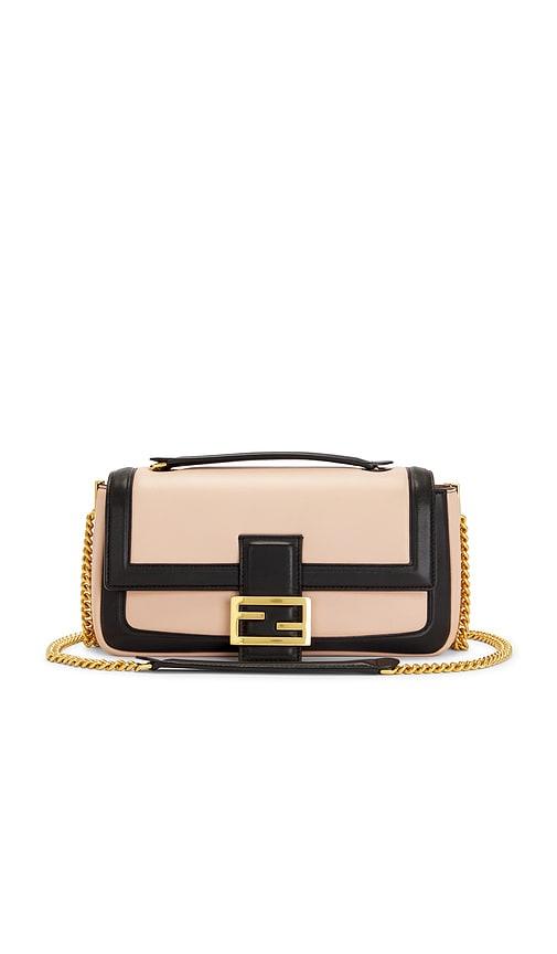 FWRD Renew Fendi Baguette Shoulder Bag in Cream by FWRD RENEW