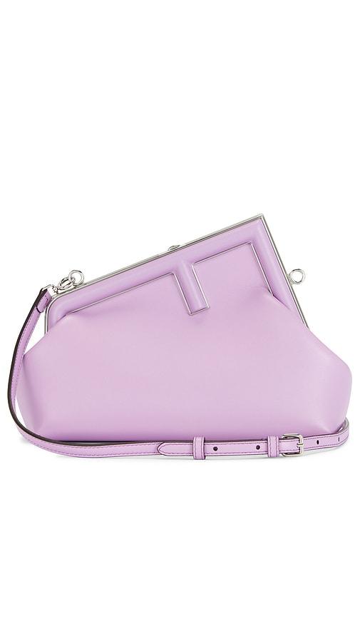 FWRD Renew Fendi First Shoulder Bag in Lavender by FWRD RENEW