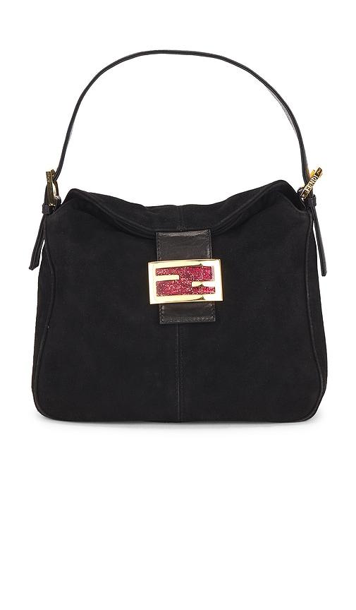 FWRD Renew Fendi Mama Baguette Shoulder Bag in Black by FWRD RENEW