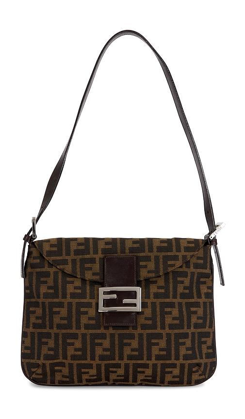 FWRD Renew Fendi Mama Baguette Shoulder Bag in Brown by FWRD RENEW