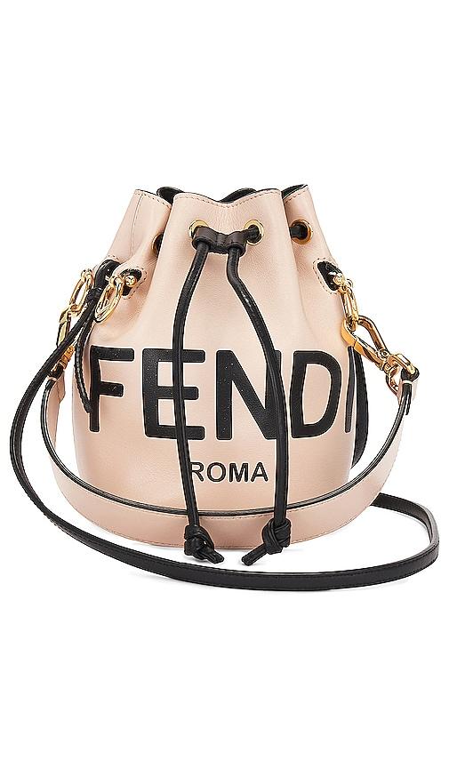 FWRD Renew Fendi Mon Tresor Bucket Bag in Beige by FWRD RENEW