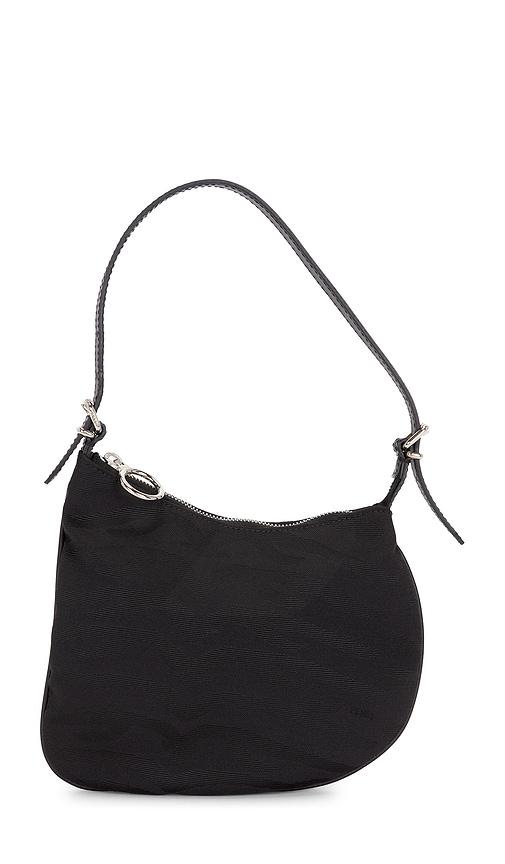 FWRD Renew Fendi Zucchino Chef Shoulder Bag in Black by FWRD RENEW