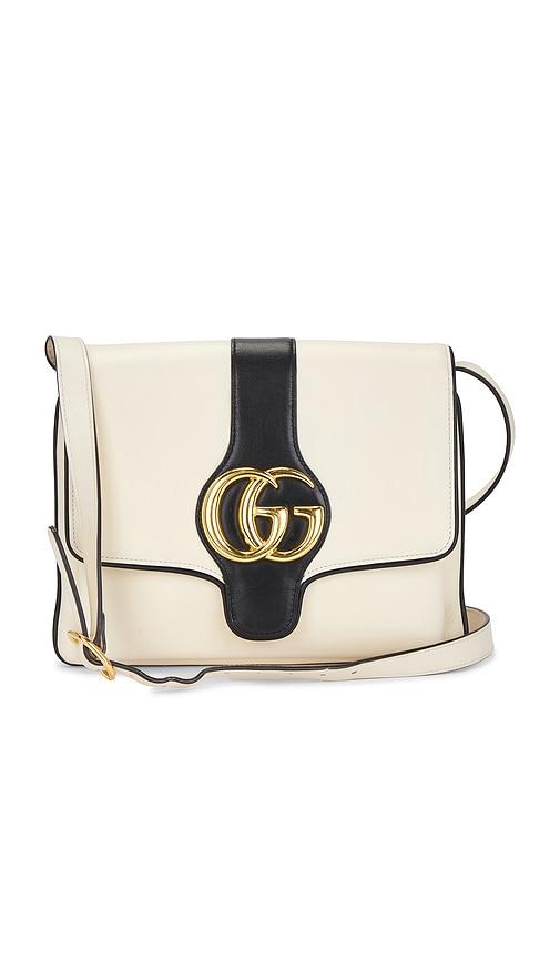 FWRD Renew Gucci Arli Shoulder Bag in Ivory by FWRD RENEW
