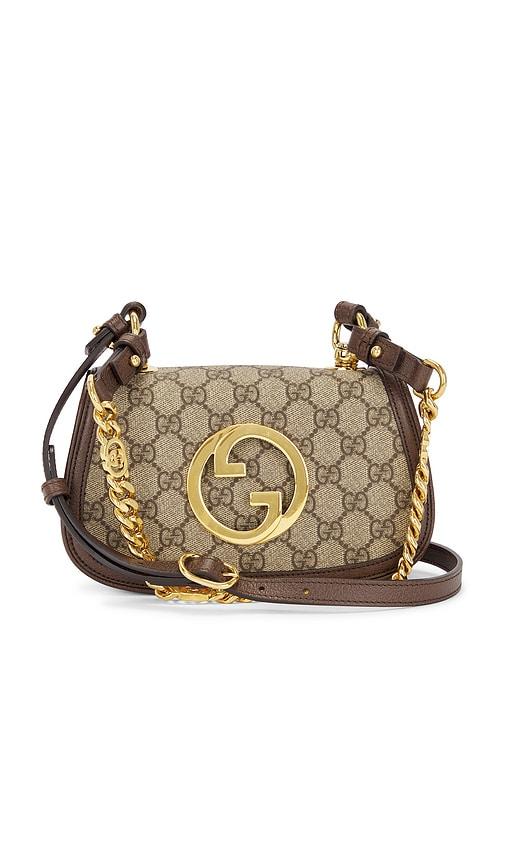 FWRD Renew Gucci Blondie Shoulder Bag in Beige by FWRD RENEW