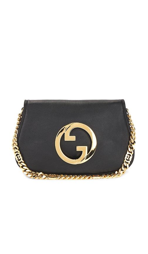 FWRD Renew Gucci Blondie Shoulder Bag in Black by FWRD RENEW