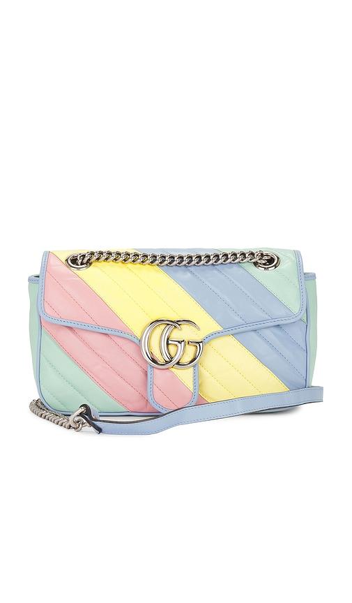 FWRD Renew Gucci GG Marmont Shoulder Bag in Mint by FWRD RENEW