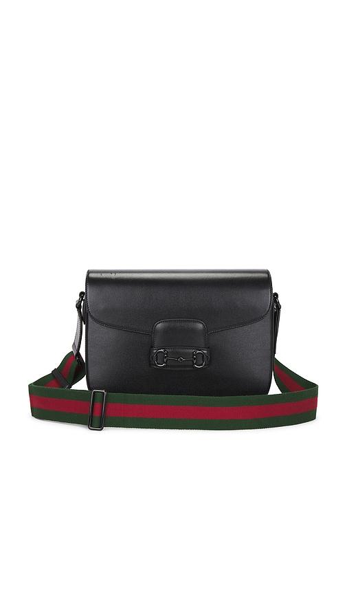 FWRD Renew Gucci Horsebit 1955 Shoulder Bag in Black by FWRD RENEW