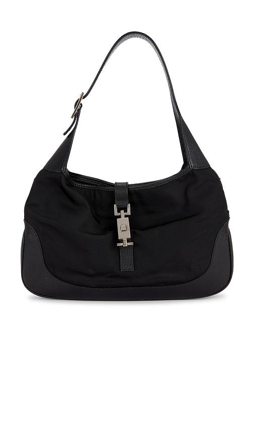 FWRD Renew Gucci Jackie Hobo Bag in Black by FWRD RENEW