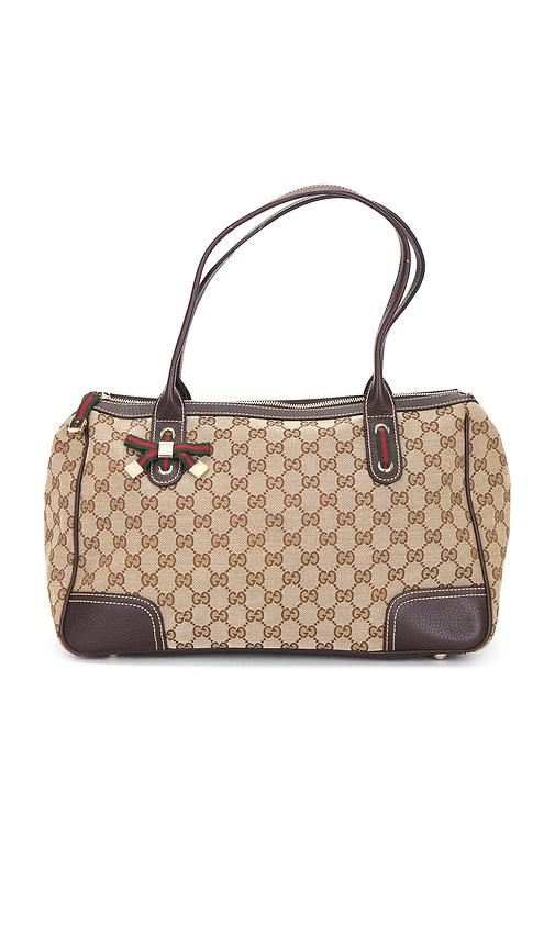 FWRD Renew Gucci Princy Tote Bag in Beige by FWRD RENEW