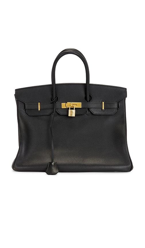 FWRD Renew Hermes Ardennes Birkin 35 Retourne Handbag in Black by FWRD RENEW