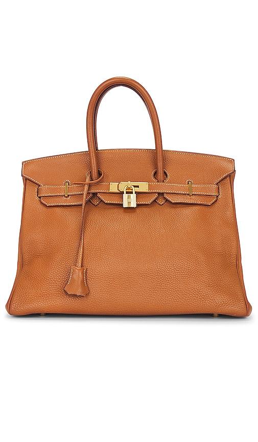 FWRD Renew Hermes Birkin 35 Togo Handbag in Brown by FWRD RENEW