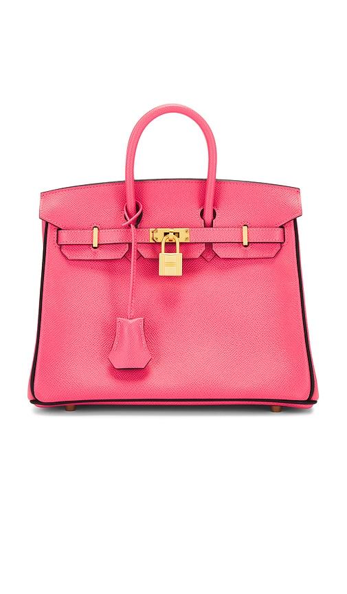 FWRD Renew Hermes Epsom Birkin 25 Handbag in Pink by FWRD RENEW
