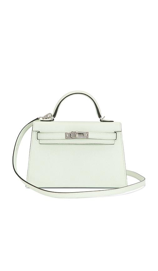 FWRD Renew Hermes Epsom Kelly 20 Handbag in Green by FWRD RENEW