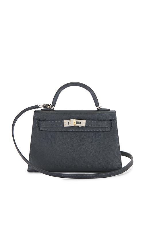 FWRD Renew Hermes Epsom Kelly 20 Handbag in Grey by FWRD RENEW