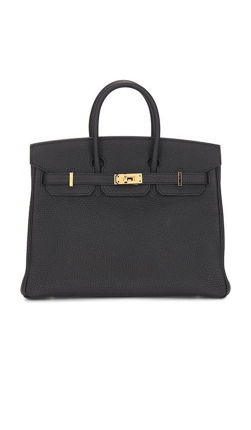 FWRD Renew Hermes Togo Birkin 25 Handbag in Black by FWRD RENEW