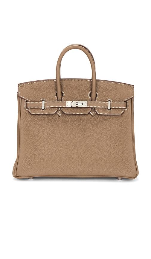 FWRD Renew Hermes Togo Birkin 25 Handbag in Taupe by FWRD RENEW