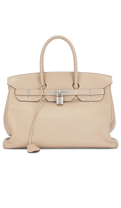 FWRD Renew Hermes Togo Birkin 35 Handbag in Beige by FWRD RENEW