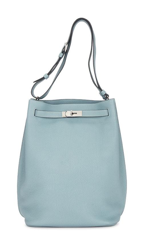 FWRD Renew Hermes Togo So Kelly 26 Shoulder Bag in Baby Blue by FWRD RENEW