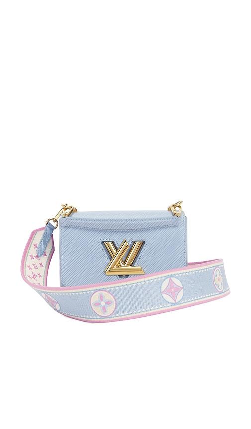 FWRD Renew Louis Vuitton Epi Twist PM Shoulder Bag in Blue by FWRD RENEW