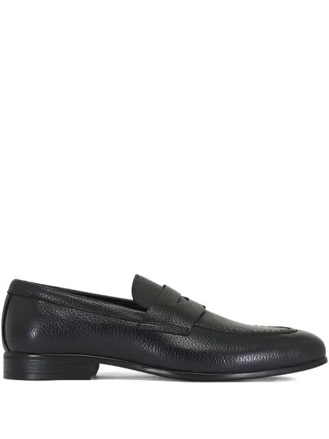 grain leather loafers by G. BROWN SHOES