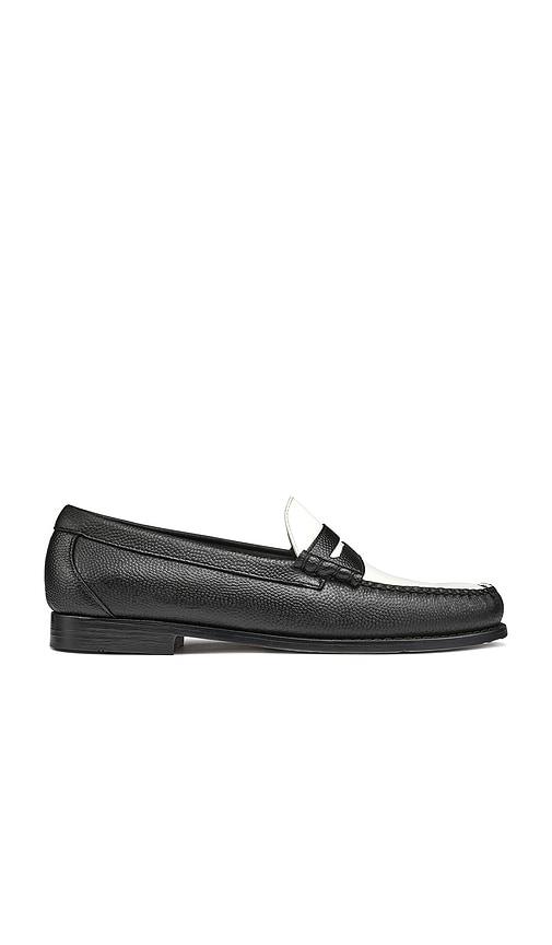 G.H.BASS x Reigning Champ Larson Weejuns Loafer in Black by G.H. BASS G.H.BASS x Reigning Champ Larson Weejuns Loafer in Black by G.H. BASS