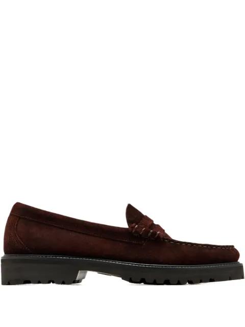 Weejuns Larson Lug penny loafers by G.H. BASS