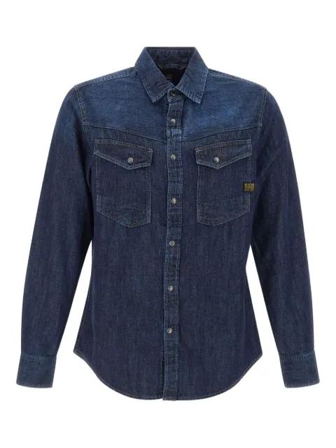 Dakota logo-patch shirt by G-STAR