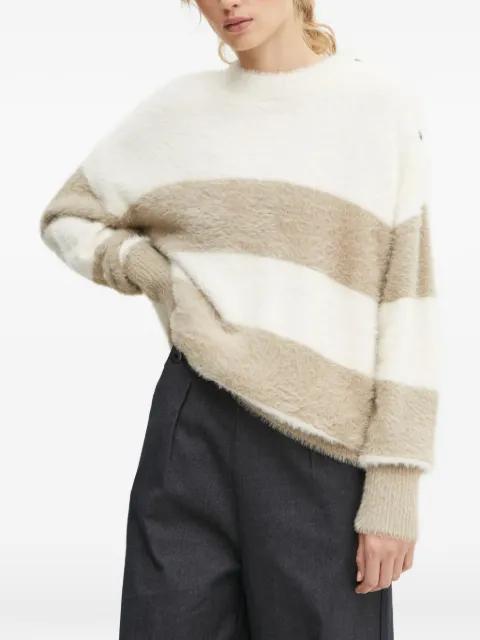 striped round-neck sweater by G-STAR