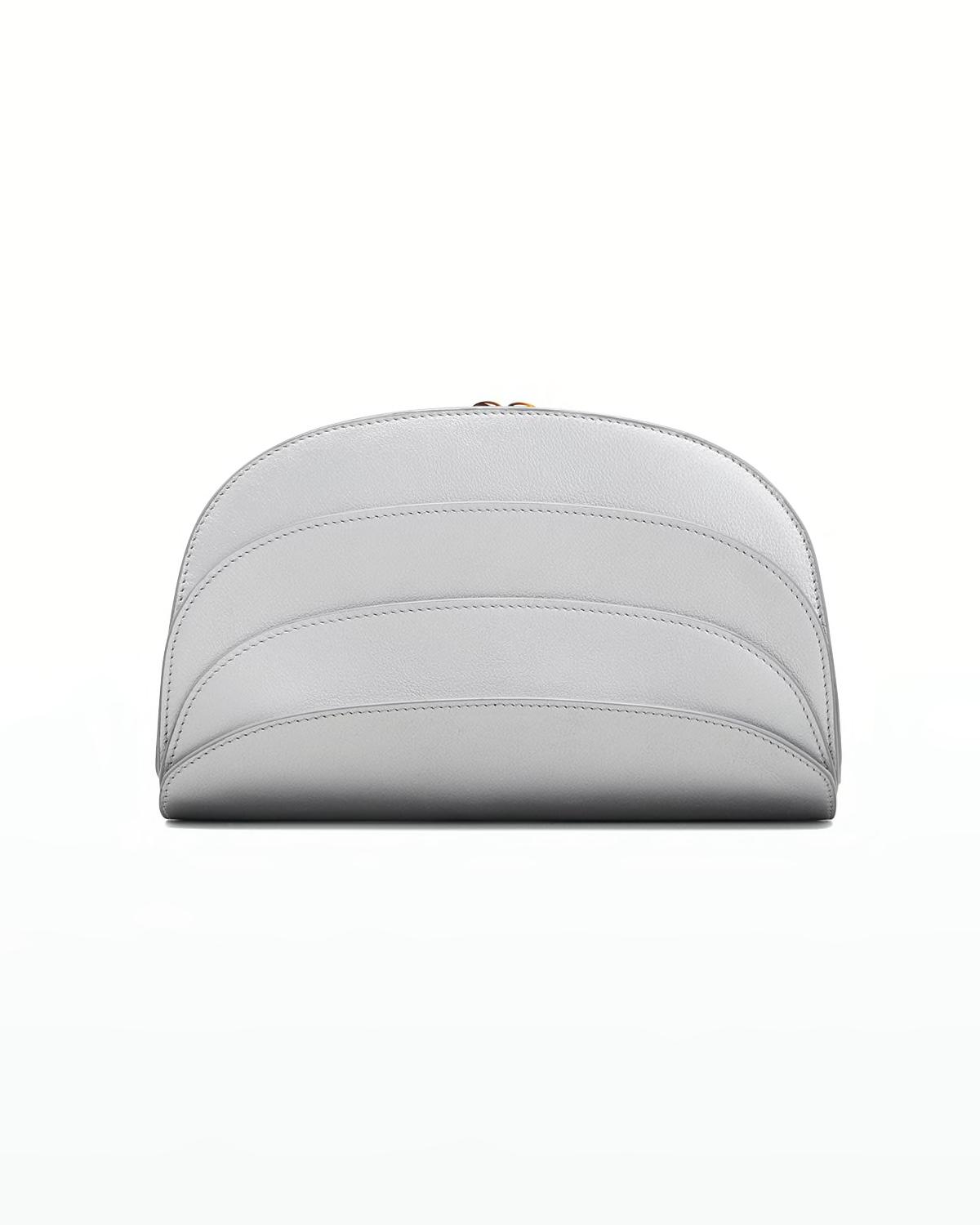 Millefoglie C Leather Clutch Bag by GABO GUZZO