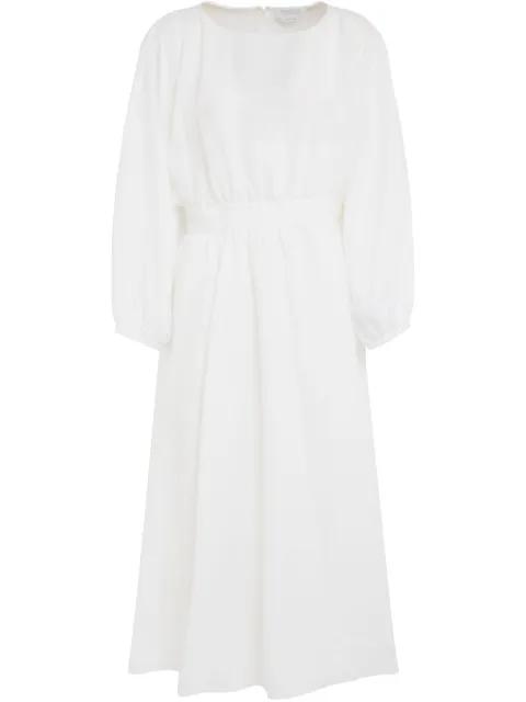 Ahmose linen midi dress by GABRIELA HEARST