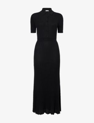Amor Ribbed Cashmere-Silk Knitted Midi Dress by GABRIELA HEARST