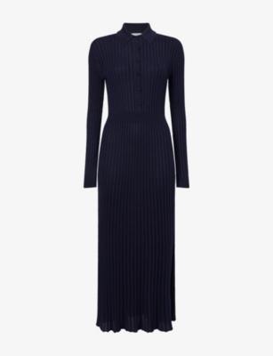 Ardor Ribbed Cashmere-Silk Knitted Midi Dress by GABRIELA HEARST