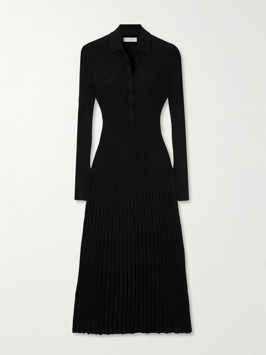 Ardor ribbed cashmere and silk-blend midi dress by GABRIELA HEARST
